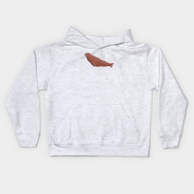 Walrus Kids Hoodie by Das Brooklyn